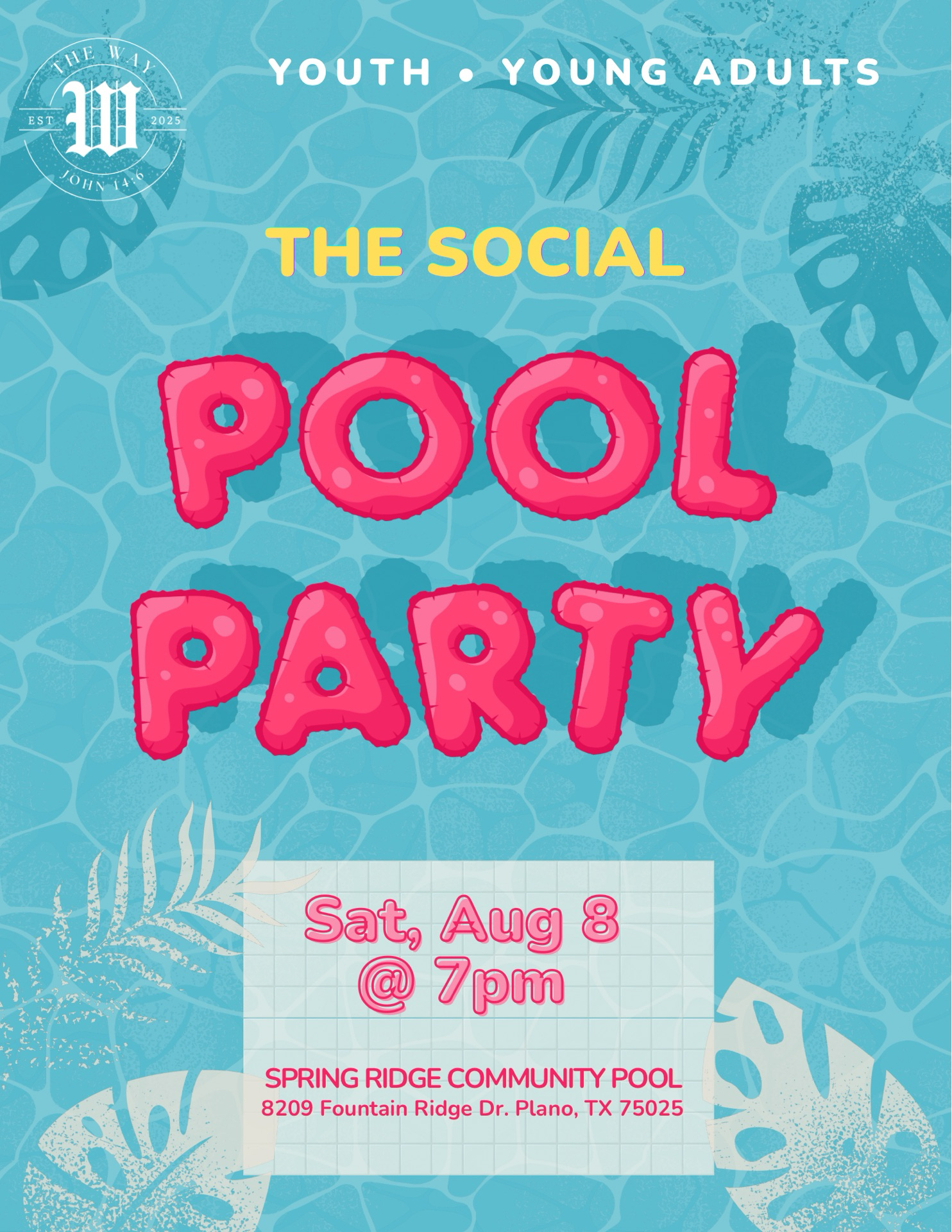 Youth & YA End of Summer Pool Party
